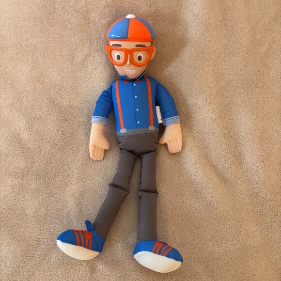 BLIPPI MY BUDDY BLIPPI 16" PLUSH DOLL with Sounds & Phrases for ages 2+ Years - Picture 1 of 2